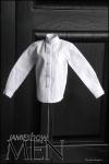 JAMIEshow - JAMIEshow Men - White Neru Collar Shirt - Tenue